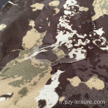 Camouflage 600D Camouflage Oxford tissu